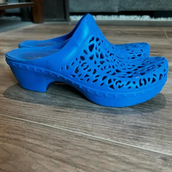 Dansko Women's Blue Slip-On Shoes - Picture 3 of 11